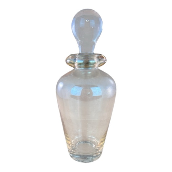 Vintage Amber Glass Apothecary Bottles with Stoppers Set of 3 - Picture 6 of 12